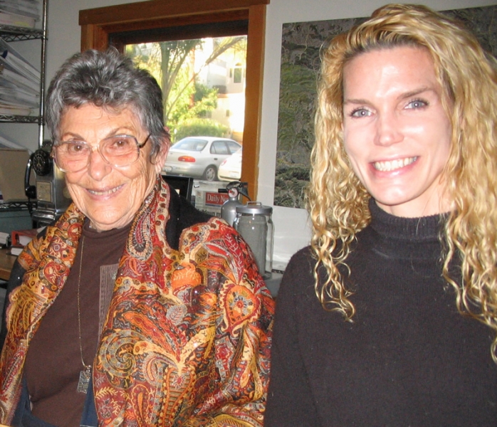 Jeanne Londe and Denise Duffield, Associate Director of PSR-LA Jeanne-Londe &-Denise-Duffield
