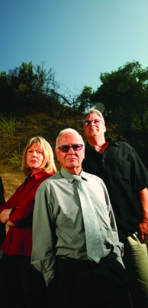 Radiation Rangers Patty Coryell, Rev. John Southwick, and Terry Metheny Radiation-Rangers