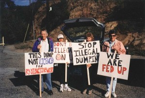 RCC protesting SSFL radioactive waste going to Buttonwillow.